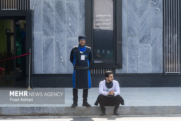 مراسم افتتاح پارک علم و فناوری شهری شهرداری تهران