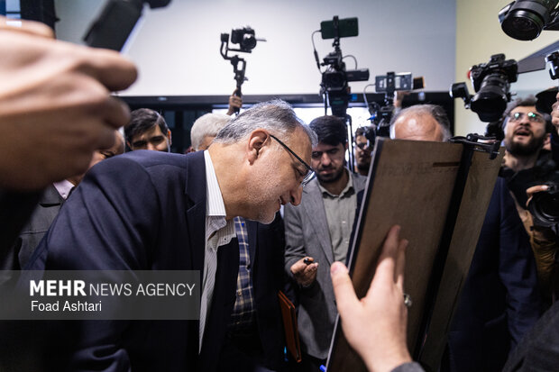 مراسم افتتاح پارک علم و فناوری شهری شهرداری تهران