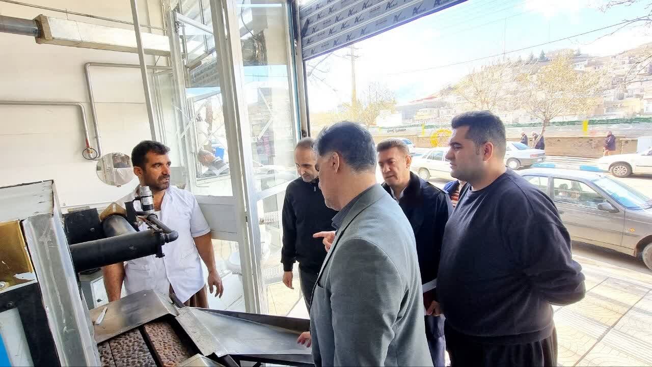 نان،پاوه،سالم،تغذيه،نانوايي،پخت،فرماندار،سلامت،غذايي،شهرستان ...