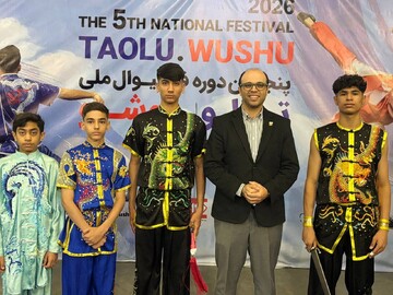 ووشو کاران هرمزگانی ۵ طلا و دو برنز کسب کردند