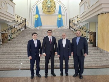 Iran’s envoy meets Kazakh officials in Astana for talks