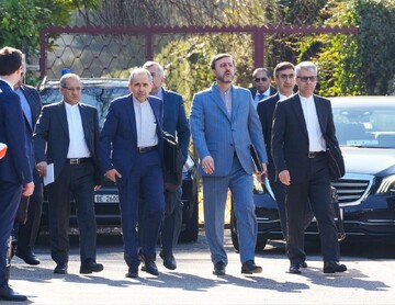 Iran’s negotiating team in Geneva on February 26, 2025
