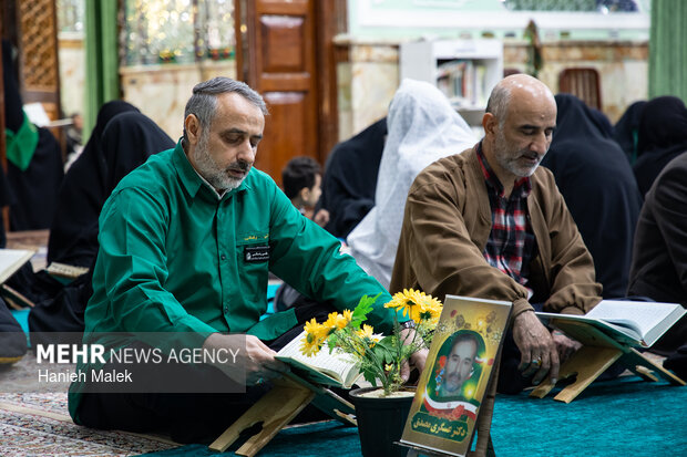 مراسم جمع خوانی قرآن کریم در گرگان