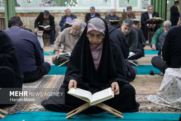 مراسم جمع خوانی قرآن کریم در گرگان