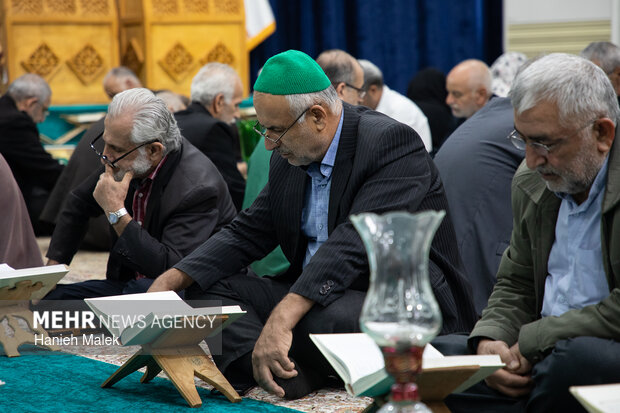 مراسم جمع خوانی قرآن کریم در گرگان