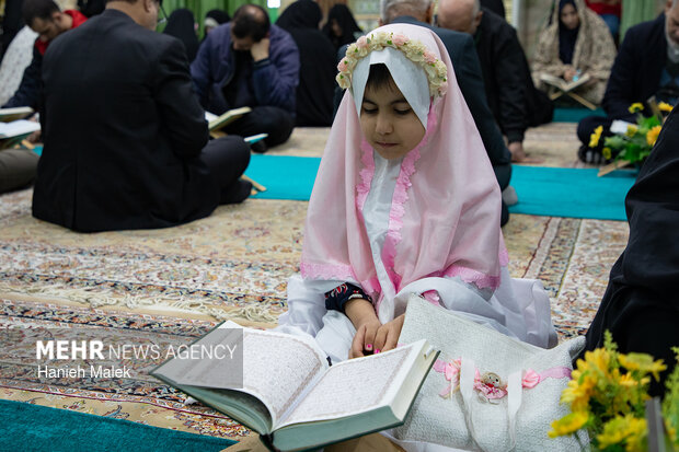 مراسم جمع خوانی قرآن کریم در گرگان