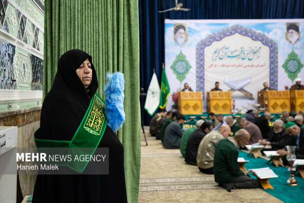 مراسم جمع خوانی قرآن کریم در گرگان