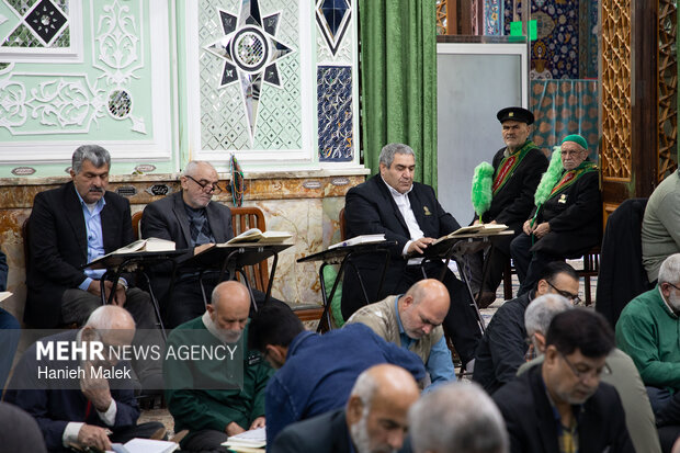 مراسم جمع خوانی قرآن کریم در گرگان