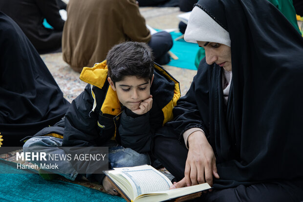 مراسم جمع خوانی قرآن کریم در گرگان
