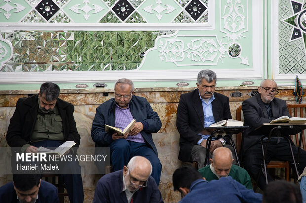 مراسم جمع خوانی قرآن کریم در گرگان