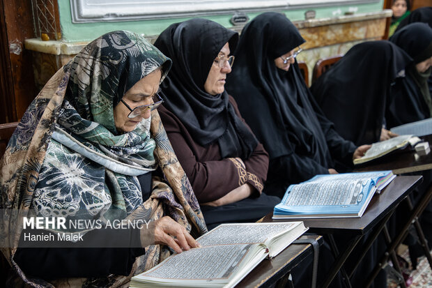 مراسم جمع خوانی قرآن کریم در گرگان