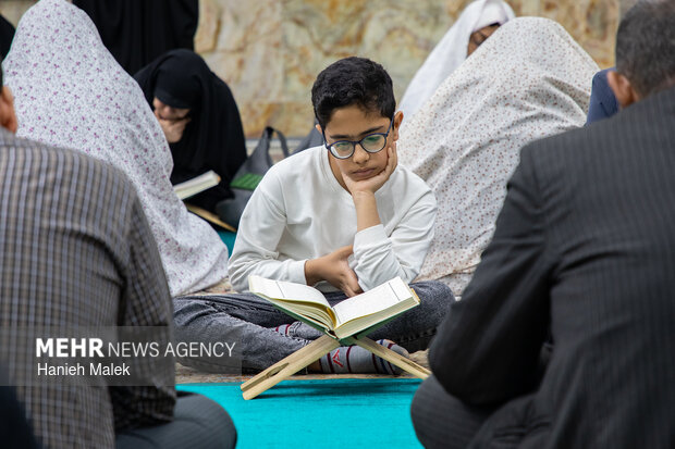 مراسم جمع خوانی قرآن کریم در گرگان