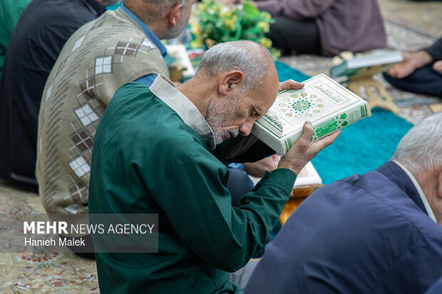 مراسم جمع خوانی قرآن کریم در گرگان