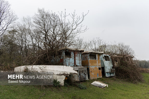 دشت لنج‌ها در روستای کمسار شفت