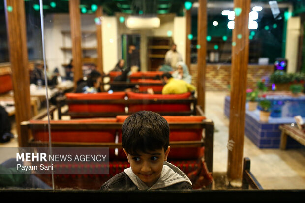 میهمانی افطاری اهالی قلم