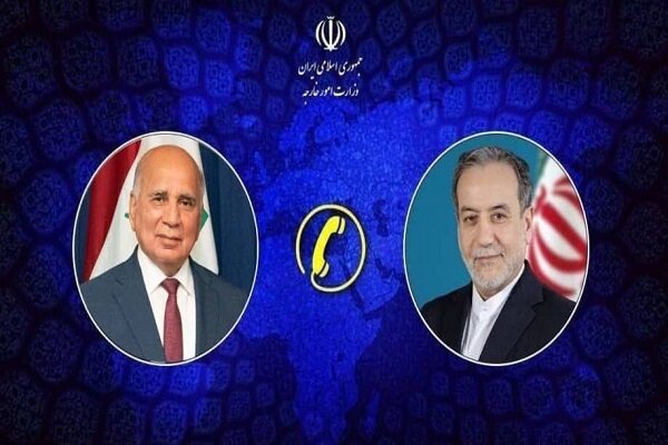 وزيرا خارجية إيران والعراق یؤکدان أهمية مواصلة المشاورات بين دول المنطقة