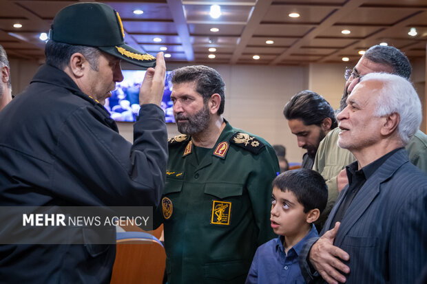 مراسم ترحیم مادر سردار جاویدالاثر حاج احمد متوسلیان