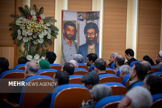 مراسم ترحیم مادر سردار جاویدالاثر حاج احمد متوسلیان