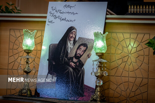 مراسم ترحیم مادر سردار جاویدالاثر حاج احمد متوسلیان