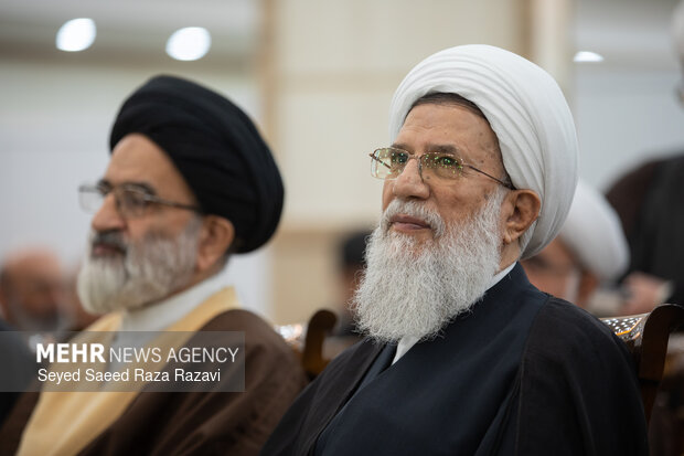 مراسم تجلیل از نیم قرن خدمات حجت‌الاسلام و المسلمین سیدرضا تقوی