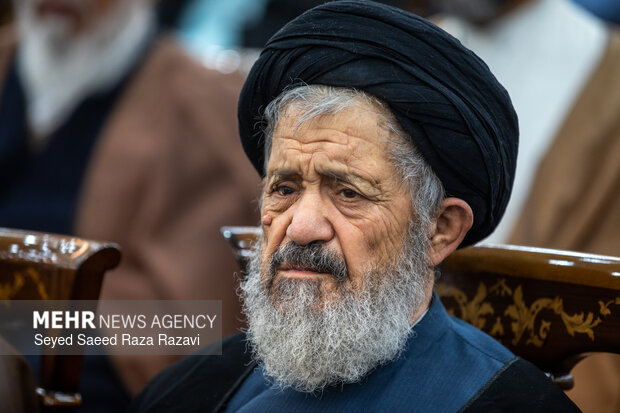 مراسم تجلیل از نیم قرن خدمات حجت‌الاسلام و المسلمین سیدرضا تقوی