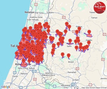 موج جدید حمله موشکی ایران به اراضی اشغالی