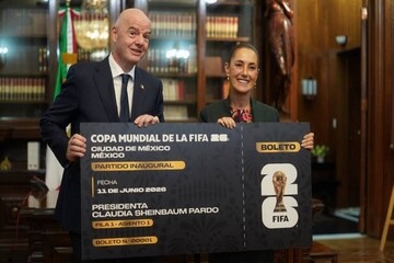 اطمینان رئیس جمهور مکزیک به فیفا برای امنیت میزبانی جام جهانی