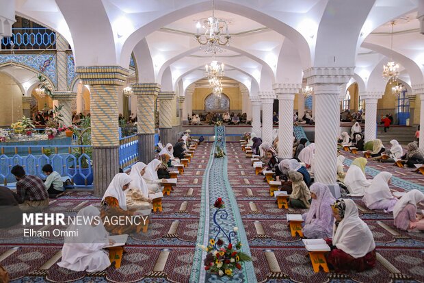 مراسم جزء‌خوانی قرآن کریم در سنندج