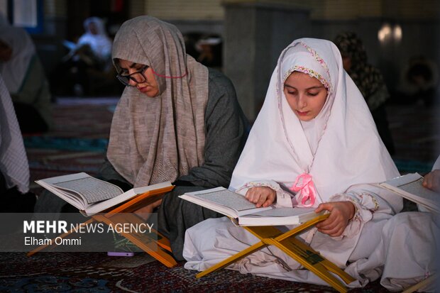 مراسم جزء‌خوانی قرآن کریم در سنندج