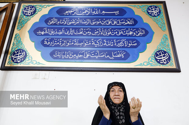 جزءخوانی قرآن کریم در مسجد نور اهواز