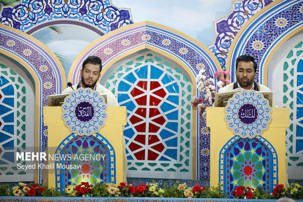 جزءخوانی قرآن کریم در مسجد نور اهواز