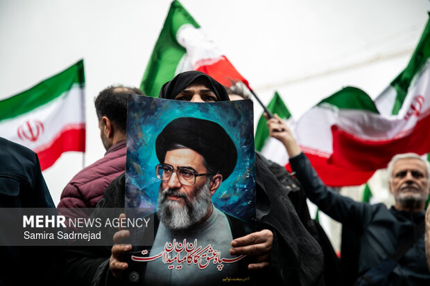 تجمع مردمی «تا پای جان برای ایران» درمیدان فلسطین