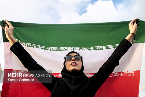 تجمع مردمی «تا پای جان برای ایران» درمیدان فلسطین