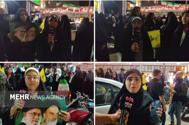 واکنش دانش‌آموزان بوشهری به کشتار دانش‌آموزان بی‌گناه میناب