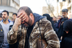 تازیەباری خەڵکی تاران بۆ شەهادەتی ڕێبەری باڵای ئێران