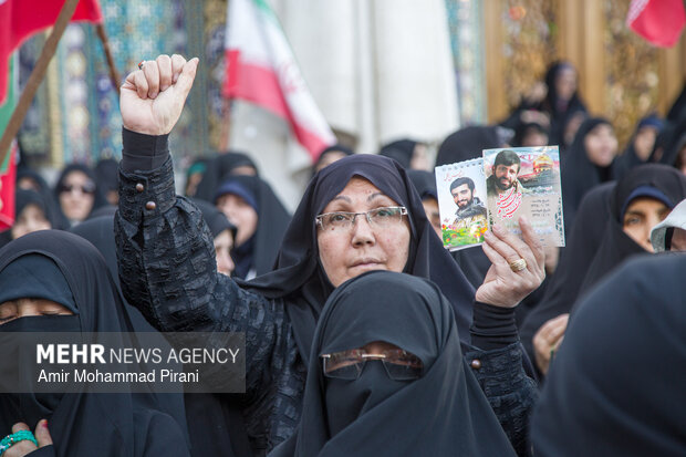 People in Qom condemn US-Israeli aggression against Iran
