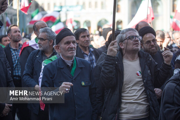 People in Qom condemn US-Israeli aggression against Iran
