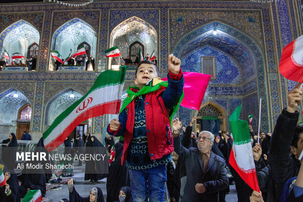 تجمع مردم مشهد در محکومیت تجاوز آمریکایی-صهیونیستی به ایران