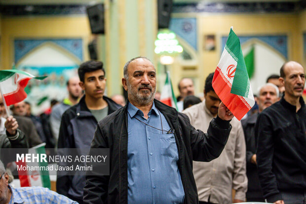 تجمع مردم قزوین در دفاع و حمایت از ایران جان در قزوین