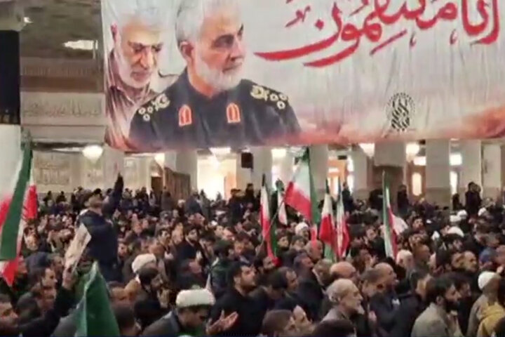 عزاداری قمی ها در پی شهادت قائد امت آیت الله العظمی خامنه‌ای