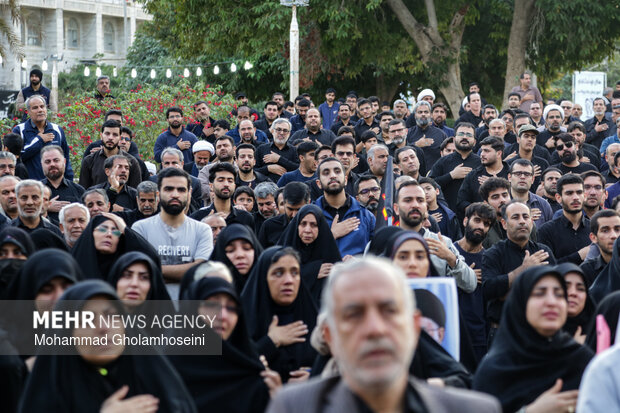 People in Bushehr condemn US-Israeli aggression against Iran
