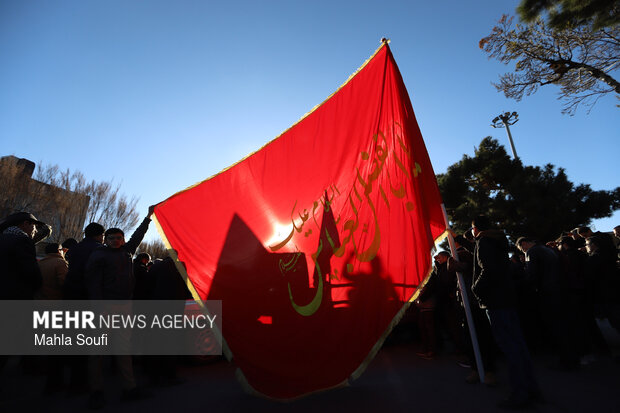 People in Arak condemn US-Israeli aggression against Iran
