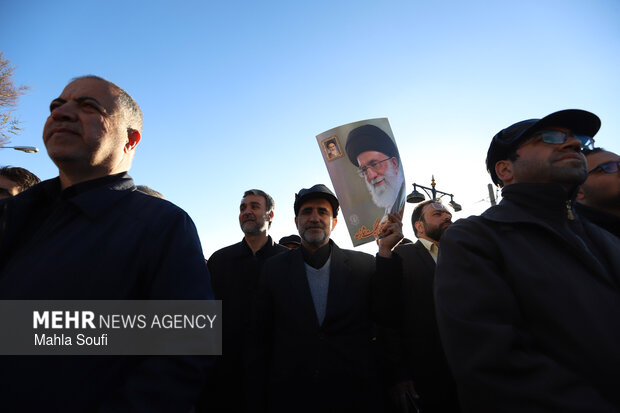 People in Arak condemn US-Israeli aggression against Iran
