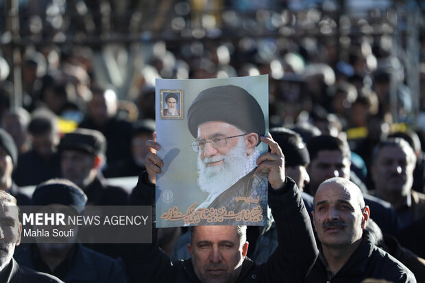 People in Arak condemn US-Israeli aggression against Iran
