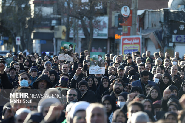 People in Arak condemn US-Israeli aggression against Iran
