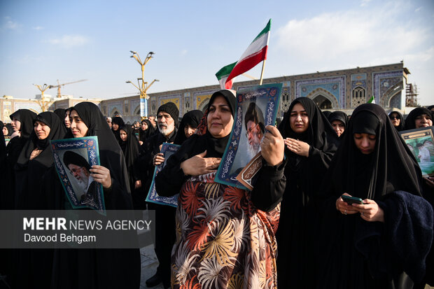 People in Mashhad condemn US-Israeli aggression against Iran
