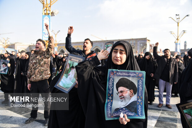 People in Mashhad condemn US-Israeli aggression against Iran
