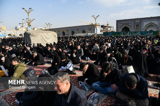 People in Mashhad condemn US-Israeli aggression against Iran
