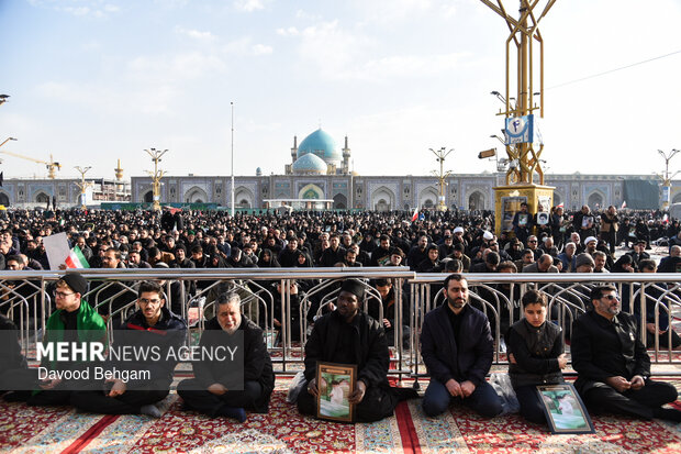 People in Mashhad condemn US-Israeli aggression against Iran
