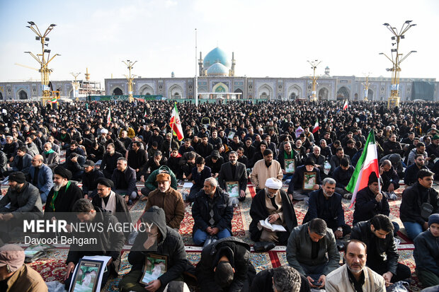 People in Mashhad condemn US-Israeli aggression against Iran
